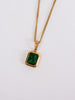 Load image into Gallery viewer, Smaragd Stone Thyra Necklace
