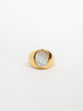 18k Gold Plated Seal Ring