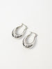 Load image into Gallery viewer, Silver Statement Hoops