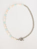 Load image into Gallery viewer, Handmade Silver Pearl Fusion Choker