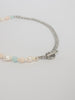Load image into Gallery viewer, Handmade Silver Pearl Fusion Choker