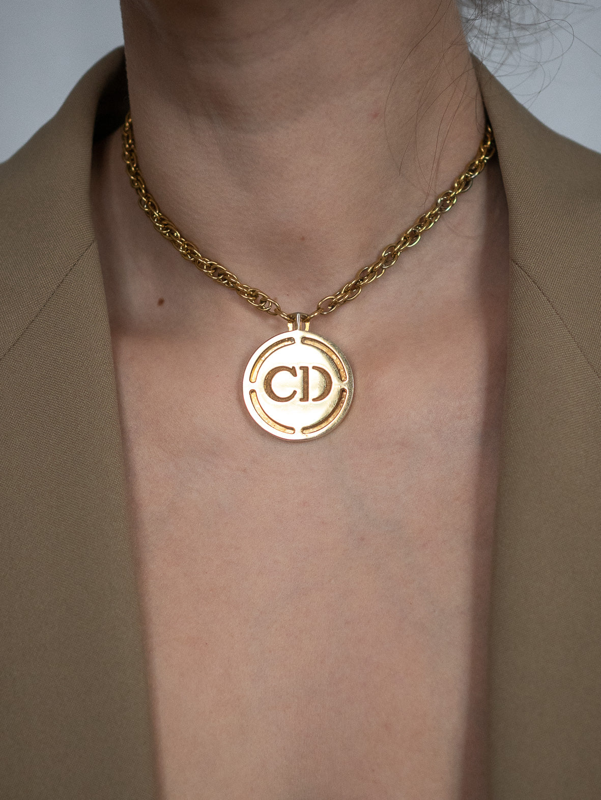 Reworked Christian Dior Designer Necklace